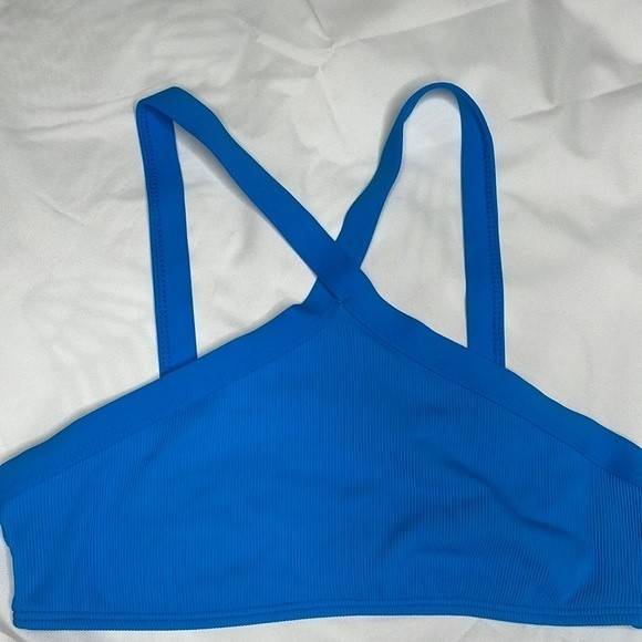 L*Space Blue Bikini Top - Picture 4 of 8